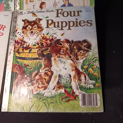 5 LITTLE GOLDEN BOOKS IN GOOD CONDITION