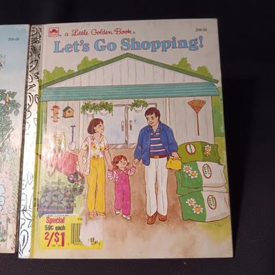 5 LITTLE GOLDEN BOOKS IN GOOD CONDITION