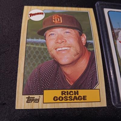 RICH GOSSAGE TRADING CARDS