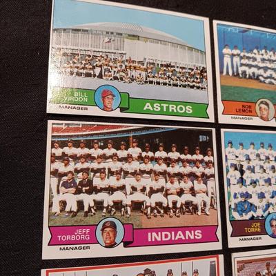 BASEBALL TEAMS TRADING CARDS