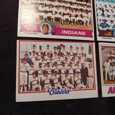 BASEBALL TEAMS TRADING CARDS