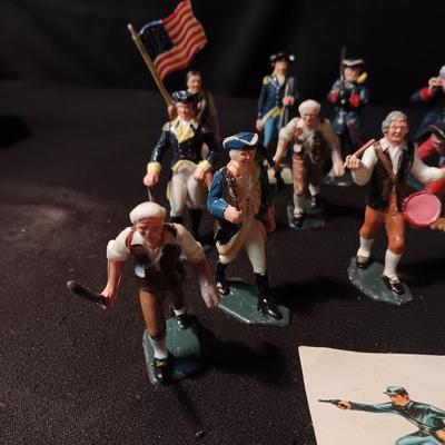MOSTLY TOY CAVALRY PLASTIC FIGURES