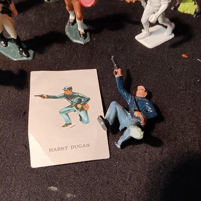 MOSTLY TOY CAVALRY PLASTIC FIGURES