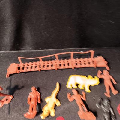 MARX JUNGLE PLAY SET