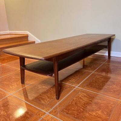 MCM Vintage Teak 2 Tier Coffee Table
