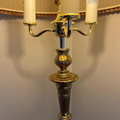 Brass 4 Light Floor Lamp