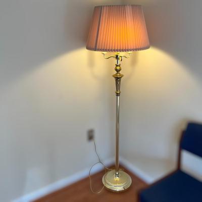 Brass 4 Light Floor Lamp