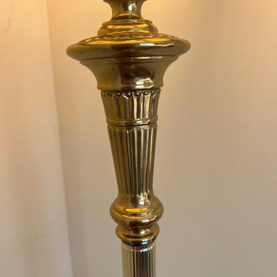 Brass 4 Light Floor Lamp