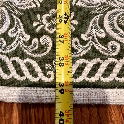 Vintage Austrian Halltex Woven Reversible Folk Lot - Tablecloths, Runners