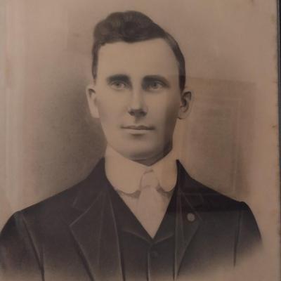 Antique Photograph- Framed Under Glass- Approx 17 3/4" x 21 1/2"