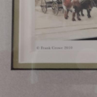 'Atlantic Coast Line R.R. 4-6-2 #1504- Folkston, Georgia' by Frank Crowe- Signed and Numbered