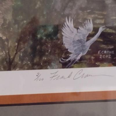 'Tropicana Juice Train- St. Mary's River Bridge- Folkston, Georgia' by Frank Crowe- Signed and Numbered