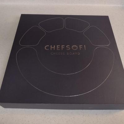 CHEFSOFI Cheese Board- Approx 13" in Diameter