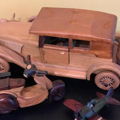 Wood Toys Lot
