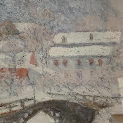 Winter Landscape Framed