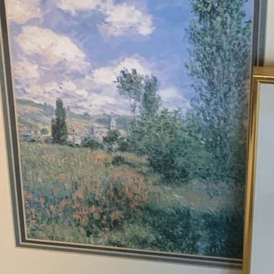 Floral Prints Lot All Framed / Matted