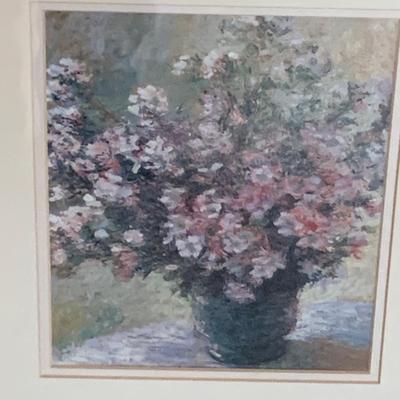 Floral Prints Lot All Framed / Matted