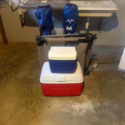 Coleman Cot, Chairs & Coolers (BS2-MG)