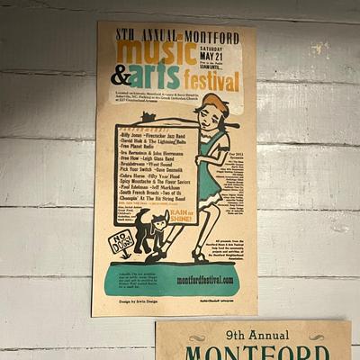 Montford Music & Arts Festival Posters Plus More (K-RG)