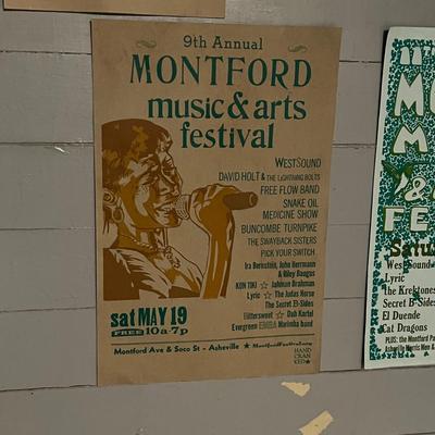 Montford Music & Arts Festival Posters Plus More (K-RG)