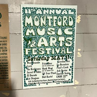 Montford Music & Arts Festival Posters Plus More (K-RG)