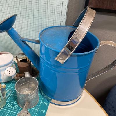 Watering cans for decor