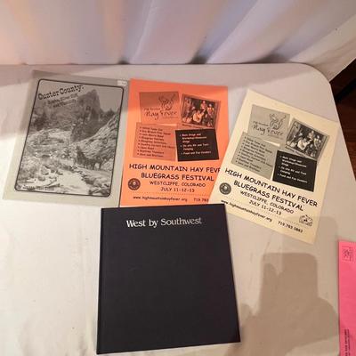 Colorado/Sangres/Westcliffe Festival Posters & More Memorabilia (K-RG)