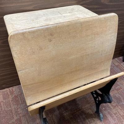 Vintage kids school desk