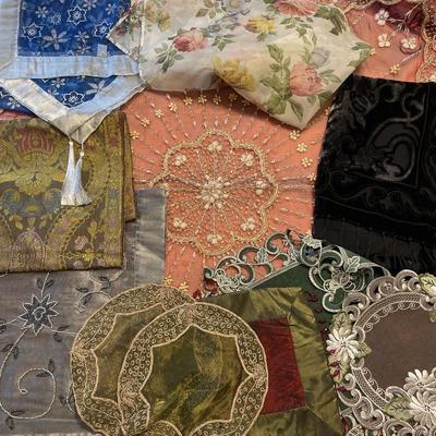 Beaded table runners & scarves