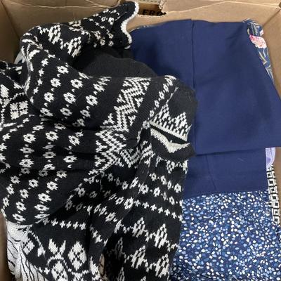 Women’s sweaters and dress clothes