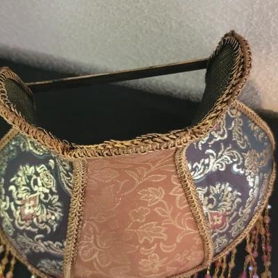 Vintage shade, aprons, pillow cases