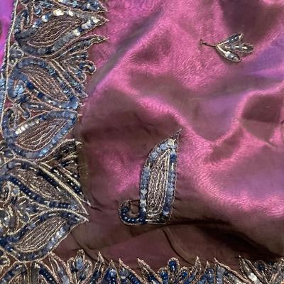 Purple Curtain panel 40x80