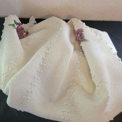 Vintage handmade throw