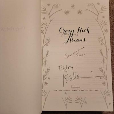 Crazy Rich Asians Autographed Book