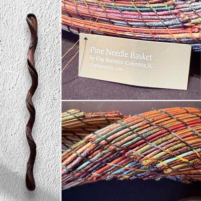 Pine Needle Art “Slinky” by Clay Burnett (BP-MG)