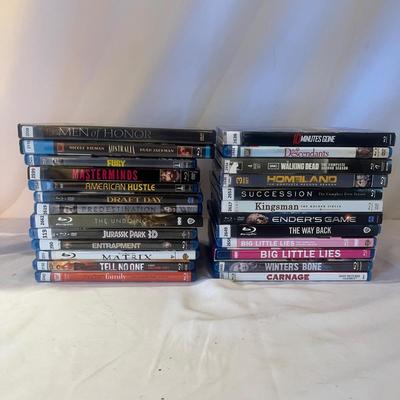 Plethora of DVDs & Blu Ray Discs (LR-MG)