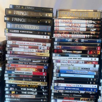 Plethora of DVDs & Blu Ray Discs (LR-MG)