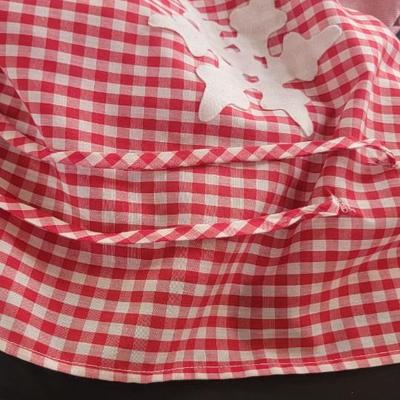 Five vintage table cloths