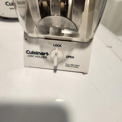 Lot of 3 Cuisinart Processors Prep 11 Plus , Smart power 7 Speed, Mini Prep , & Disc Holder