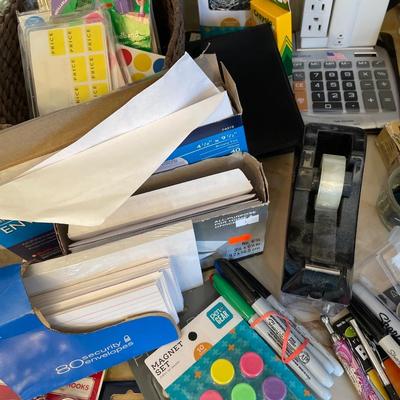 Paper shredder & office supplies