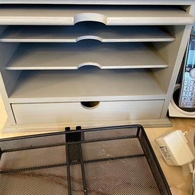 Telephones and office organizers