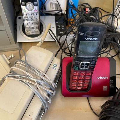 Telephones and office organizers