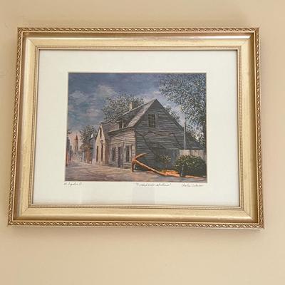 Signed Charles Dickinson Print