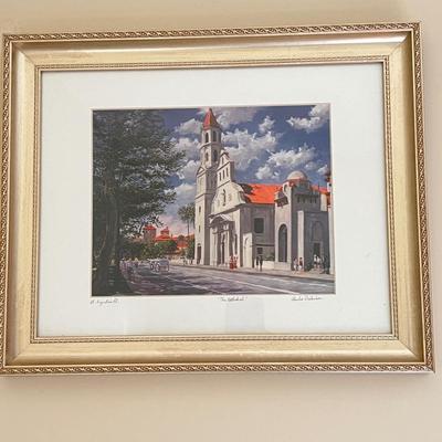 Signed Charles Dickinson Print