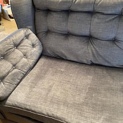 Vintage blue Flexsteel sofa
