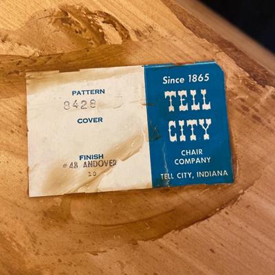 Vintage Tell City coffee table