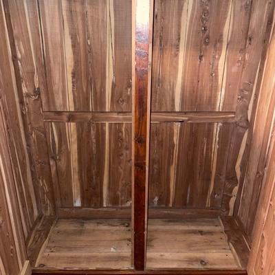 Vintage cedar wardrobe/cabinet