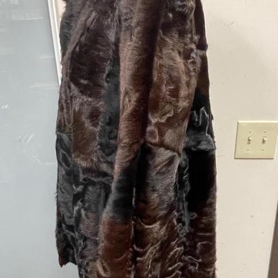 Fur Coat by Echt Peltz mixed fur Mink size tag 40