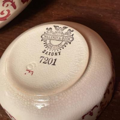 6 Villeroy & Bach nesting bowls