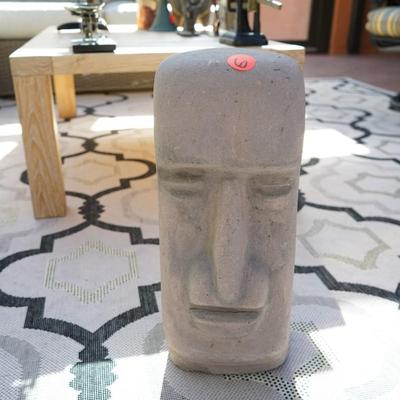 Decorative Easter Island Stone Concrete Statue